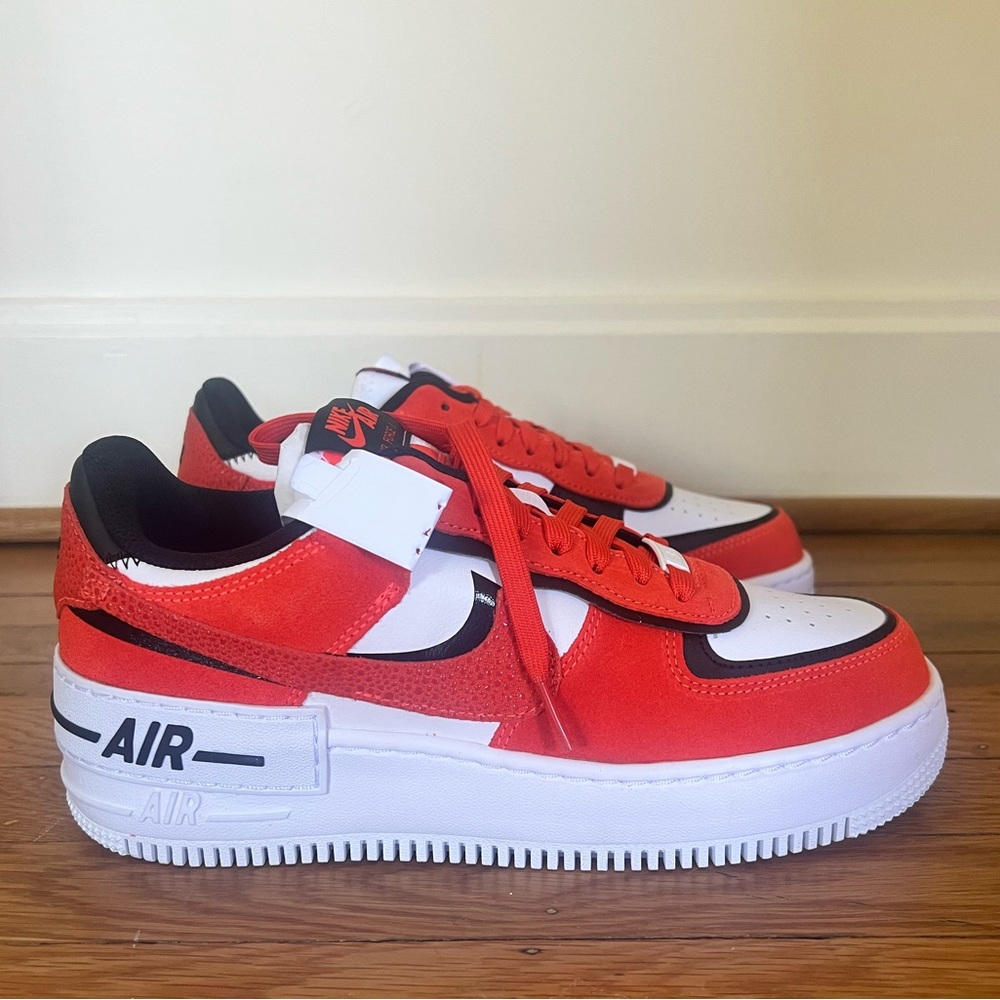 Women’s Nike Air Force 1 Shadow Rush Orange/Black 9.5